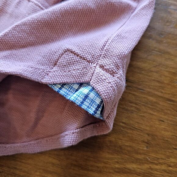 NWT Nice Stuff Clothing Long Sleeve Knit Button Down Shirt Size XL Red Mauve - Picture 2 of 10